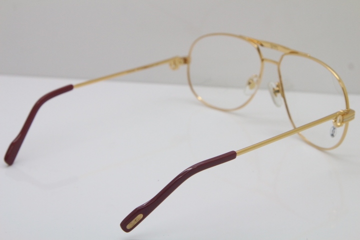Cartier 1038366 Full frame Metal Glasses in Gold Optical