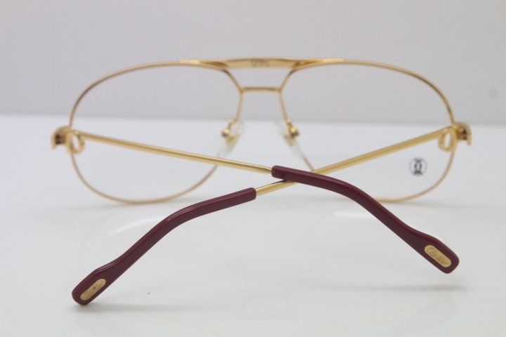 Cartier 1038366 Full frame Metal Glasses in Gold Optical