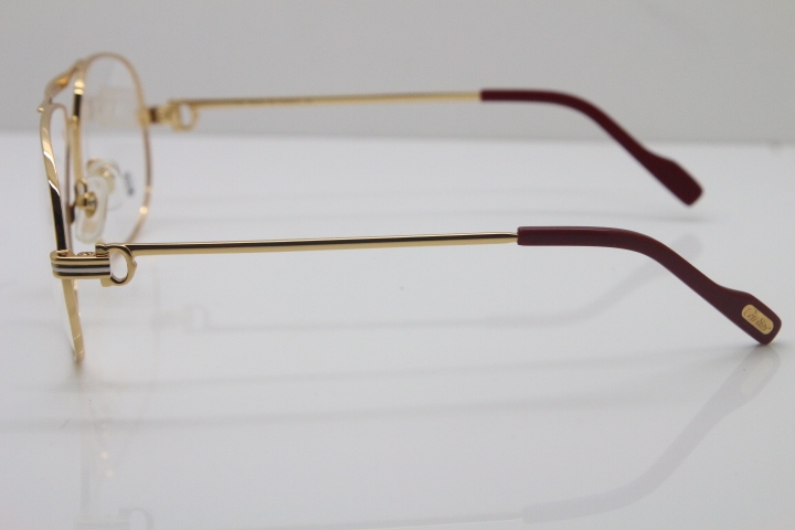 Cartier 1038366 Full frame Metal Glasses in Gold Optical