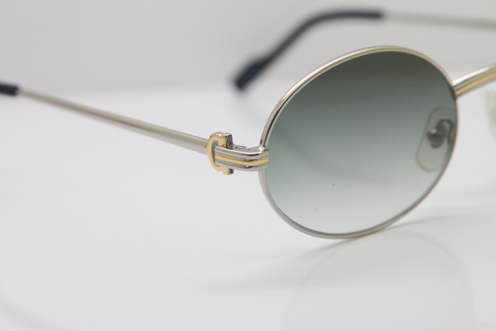 Wholesale Cartier CT 1188008 Sunglasses in Gold Brown Lens