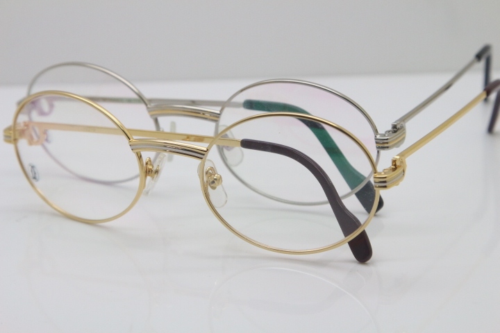 Cartier 1186111 Eyeglasses  Full frame Metal optical Gold