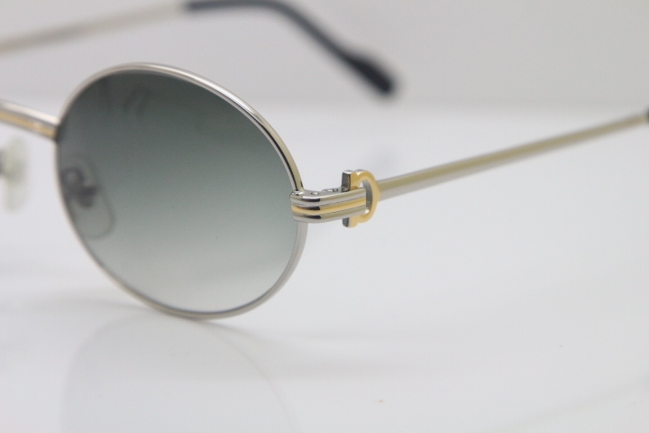 Wholesale Cartier CT 1188008 Sunglasses in Gold Brown Lens