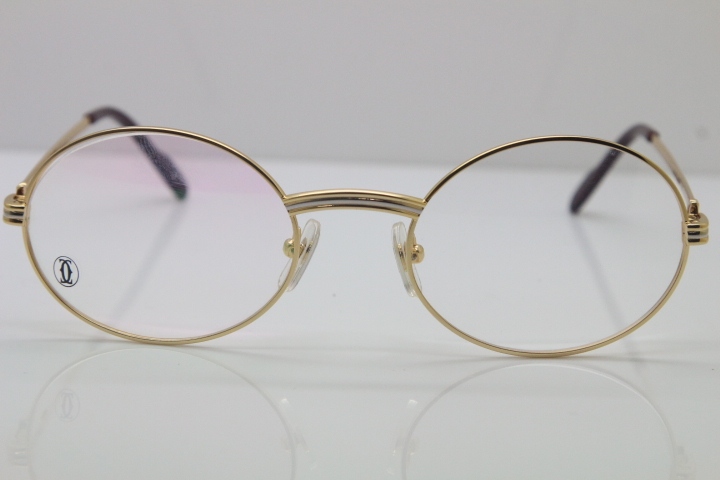 Cartier 1186111 Eyeglasses  Full frame Metal optical Gold