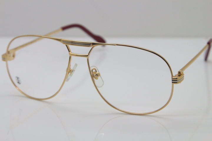 Cartier 1038366 Full frame Metal Glasses in Gold Optical