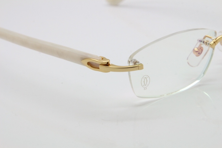 Cartier Rimless 5952143 Original Eyeglasses in Gold
