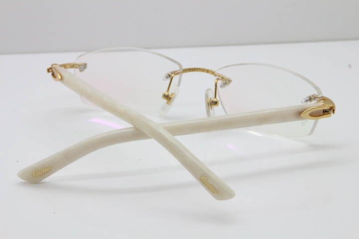 Cartier Rimless 5952143 Original Eyeglasses in Gold