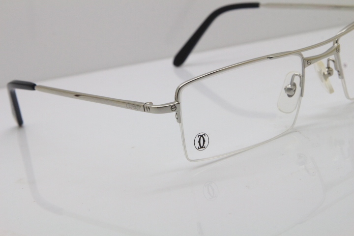 Cartier 4240647 Eyeglasses in Silver Hot