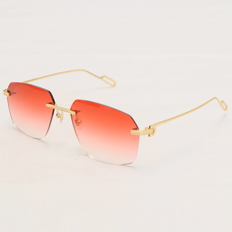 Cartier Metal Rimless CT01130 Sunglasses Size:60