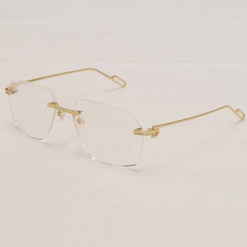 Cartier Metal Rimless CT01130 Sunglasses Size:60