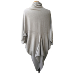 Luxury Casual Cashmere Knitted Poncho Women's Soft Casual Outwear Cardigan Sweaters