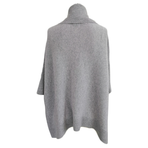 Ladies Cashmere Sweater Fashionable Thick Poncho Sweater Cashmere Lounge Wear Sweater
