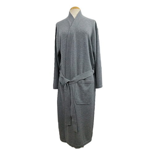 Hot-selling Cashmere Bathrobe Luxury Unisex Knitted Bathrobe Warm Knits