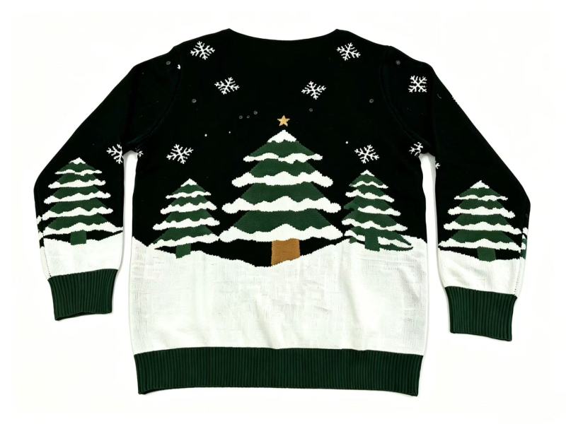 Light-Up Dancing Santa Christmas Party Sweater