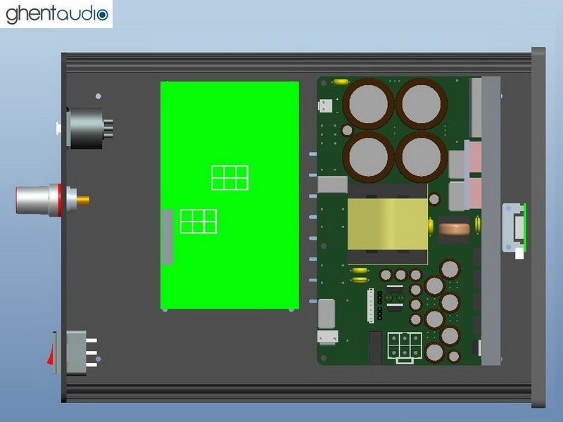 (B265a-M3) DIY Mono Case-kit for Hypex Ncore NC1200