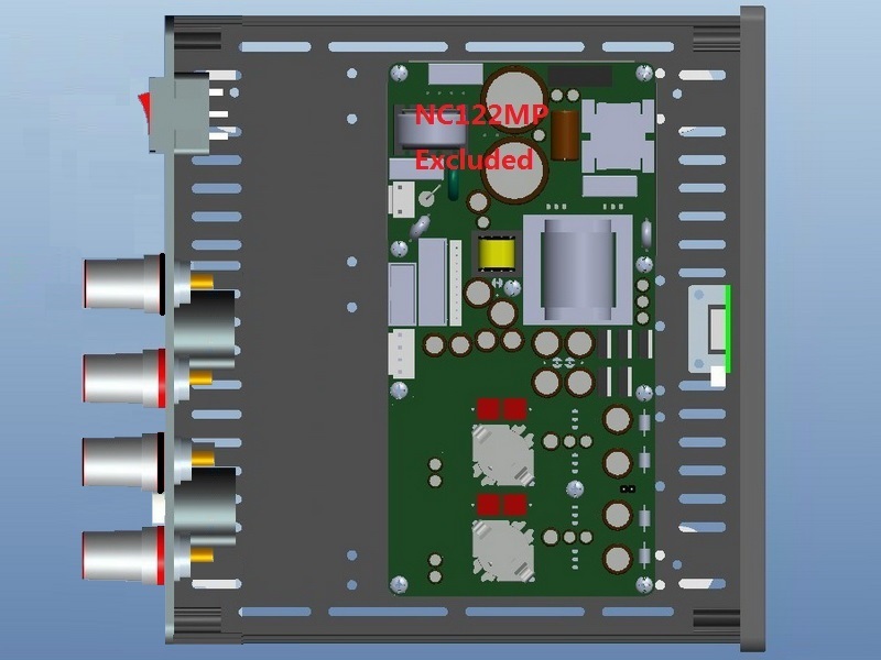 (B180a-S1) DIY Stereo Case-kit for NC122MP