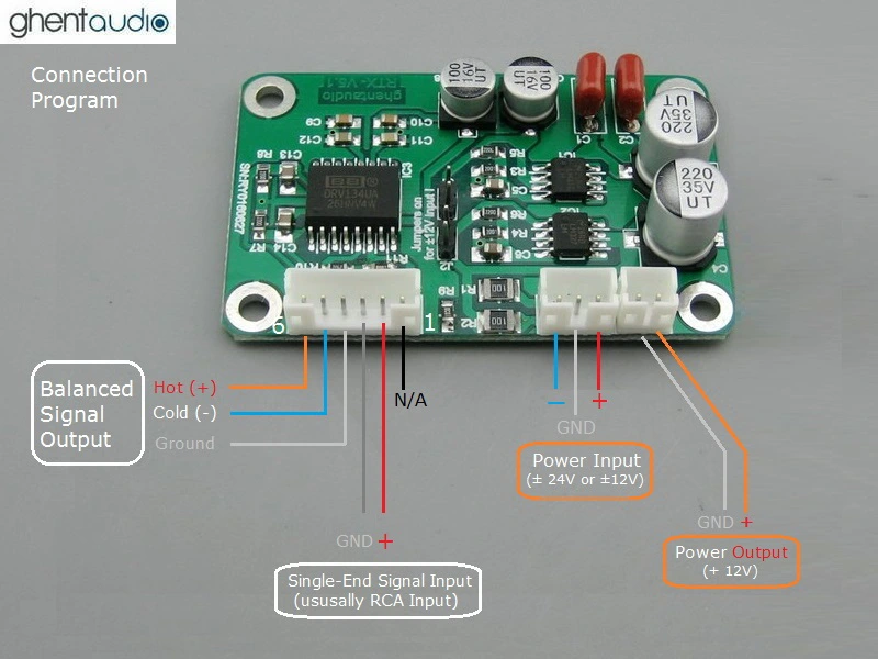 RTX Module (RCA->XLR) Version 5.1