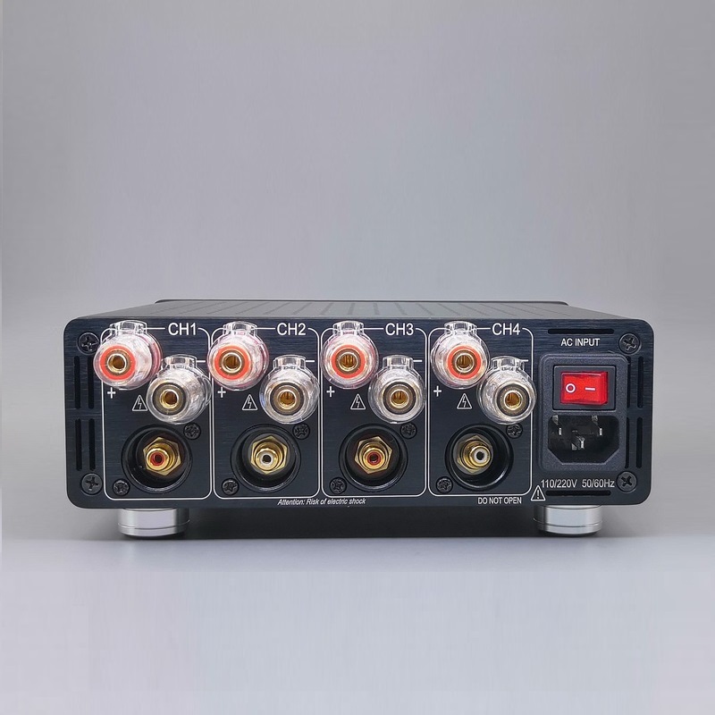 B265b-Q1) DIY 4CH Case-kit for ICEpower 2 x 125ASX2