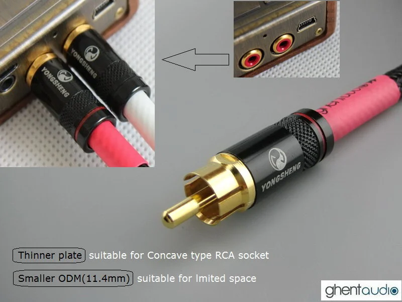A09 --- Canare L-4E6S RCA (Male to Male) Cables (Pair)