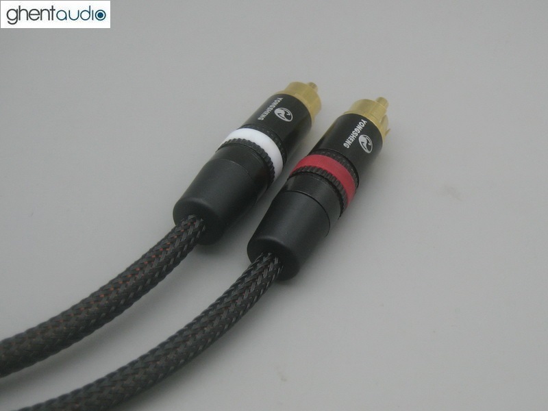 A12 --- Teflon Silver-plated Star Quad RCA Cables (Pair)