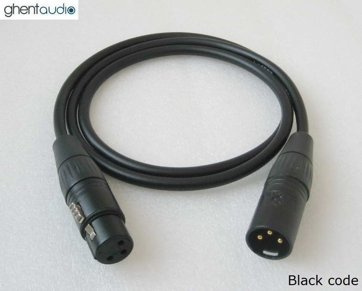 A03 --- Canare L-4E6S XLR (M to F) Balanced Cable