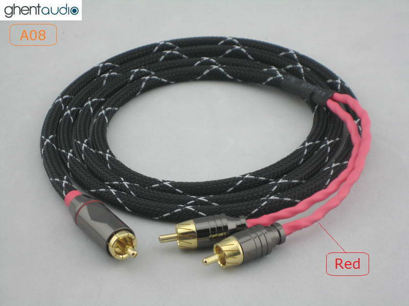 RCA To RCA Cable | Made From Canare Quad L-4E6S & Amphenol Gold Connectors | Pro Audio LA - Foto 6