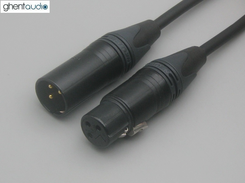 A18 --- Mogami 2534 & Neutrik XLR 3Pin (M to F) Balanced Cable