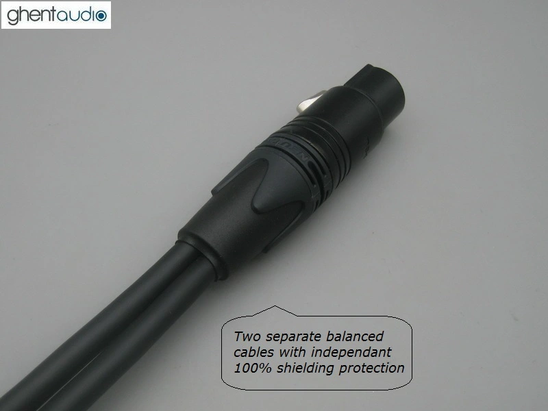 A17 --- Mogami 2549 XLR (F to M+M) Balanced Y-Cable