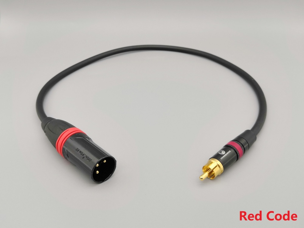 A15 --- Canare L-4E6S RCA(M) to XLR(M) Cable