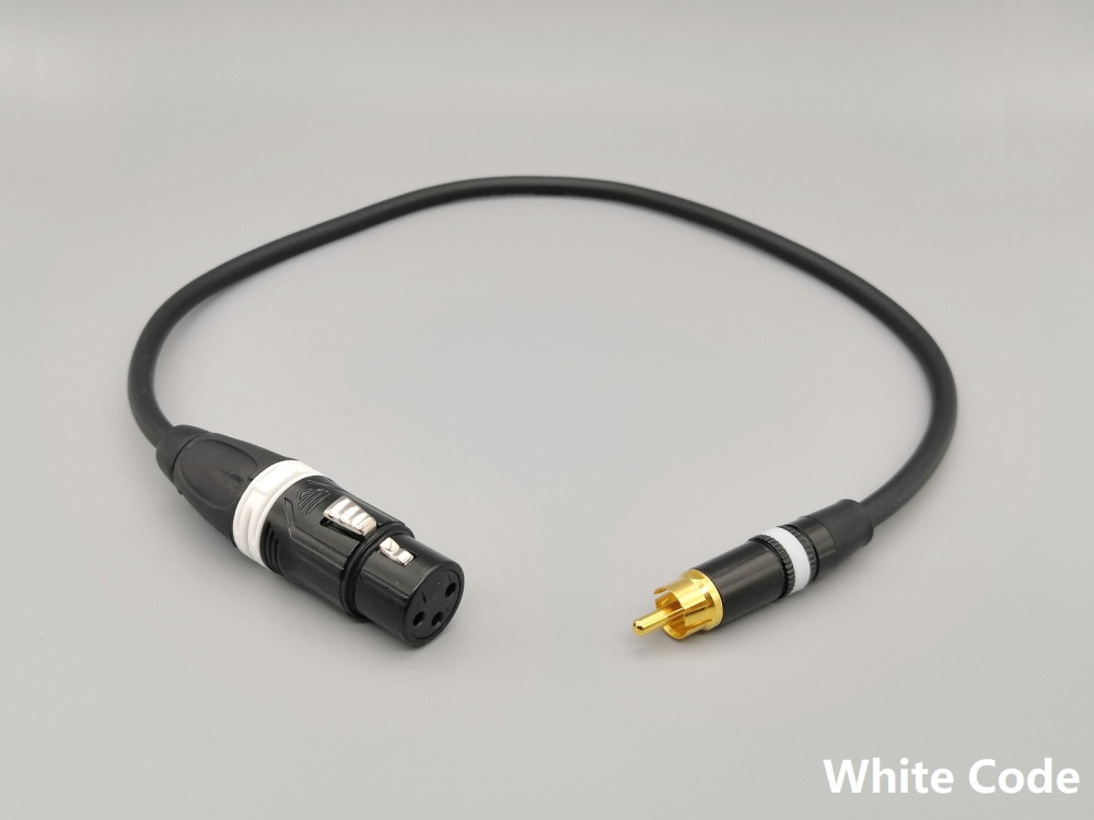 A15 --- Canare L-4E6S RCA(M) to XLR(M) Cable