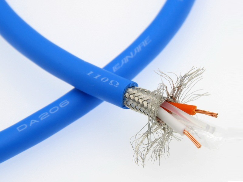 E01 --- Canare DA206 110 Ohm Digital AES/EBU Balanced XLR Cable