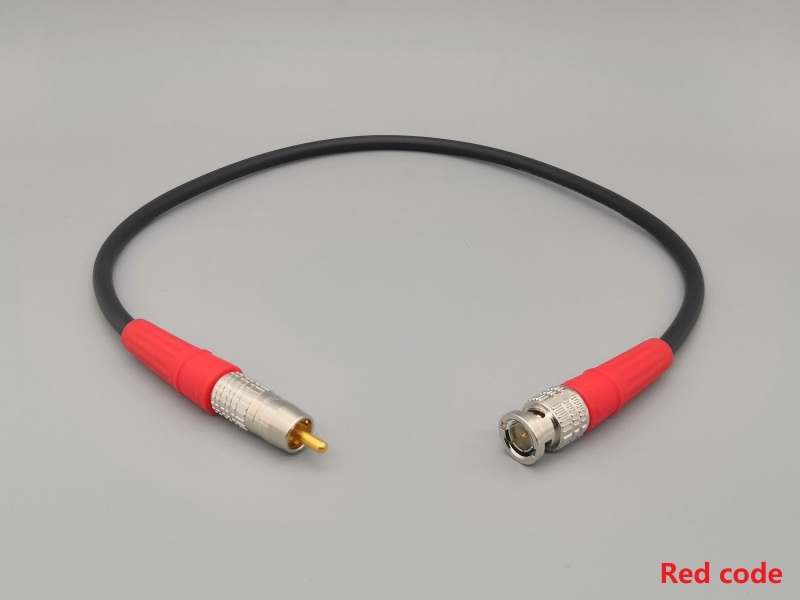 E09 --- Canare LV-61S True 75 Ohm Coax RCA to BNC Cable