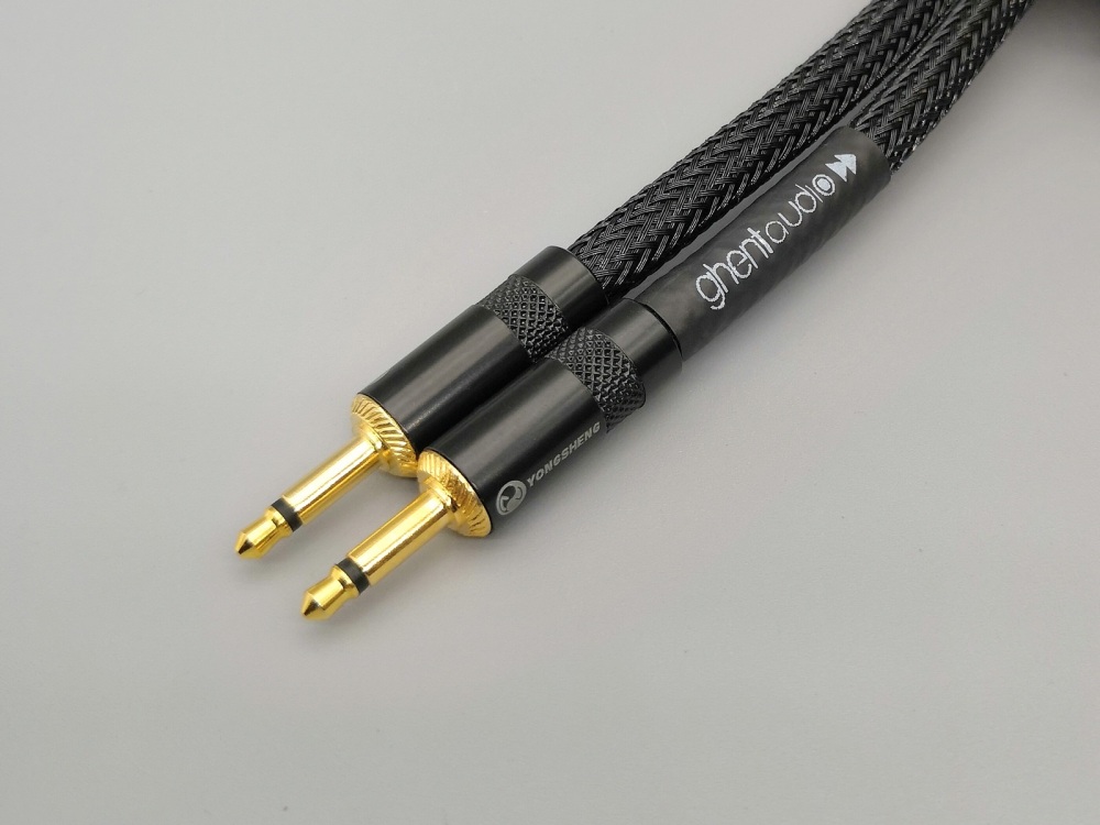 D12 --- 3.5mm(1/8") Mono TS(M to M) Choseal 4N-OFC Cable