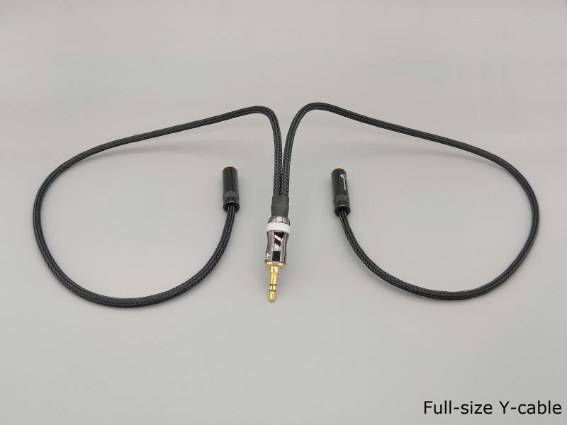 B02 --- 3.5mm TRS to Dual RCA Canare L-2B2AT Y-Cable