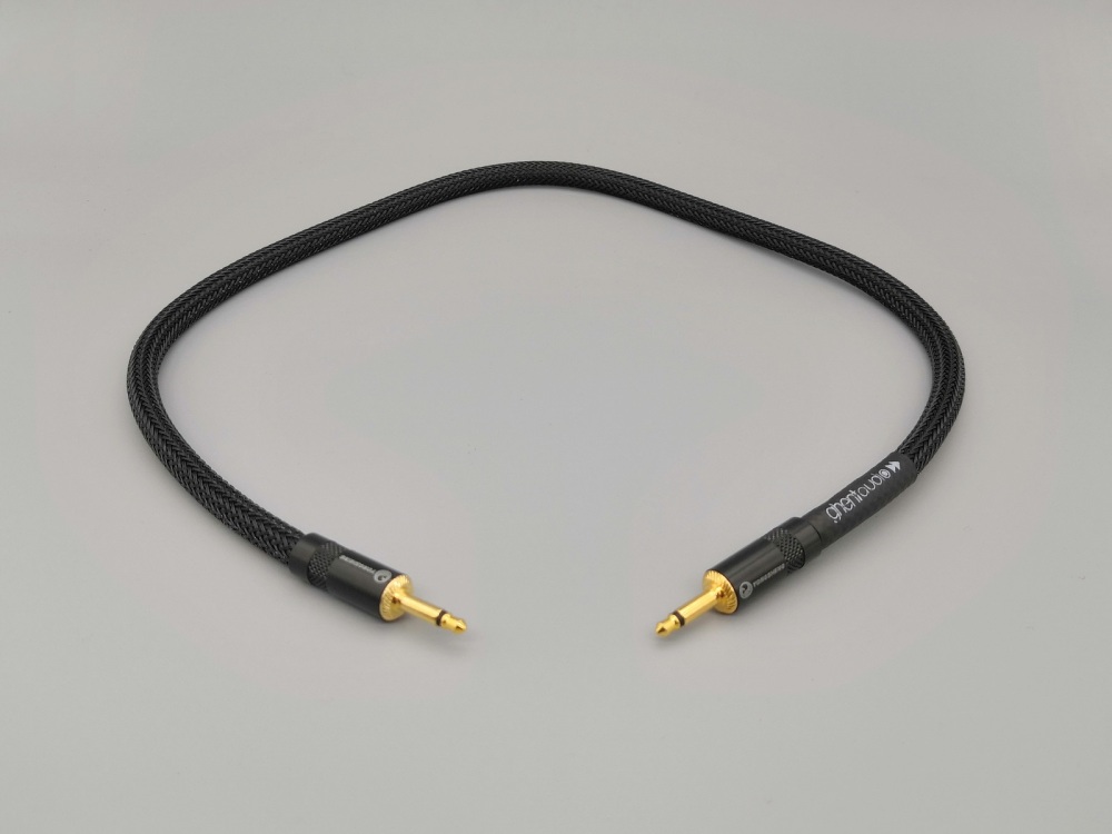 D12 --- 3.5mm(1/8") Mono TS(M to M) Choseal 4N-OFC Cable