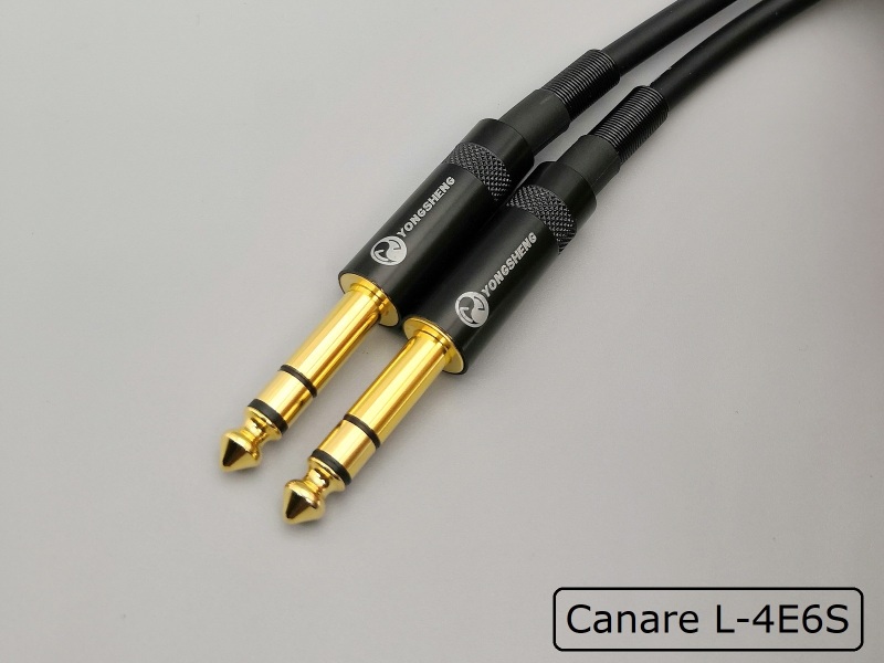 D05 --- 6.35mm(1/4&quot;) Stereo TRS(M to M) Canare L-4E6S Cable