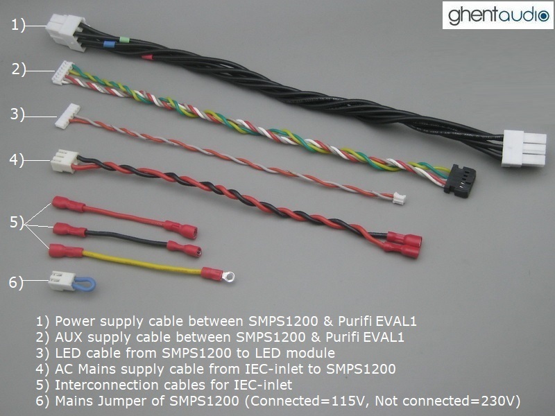 Harness-Kit for Purifi EVAL1