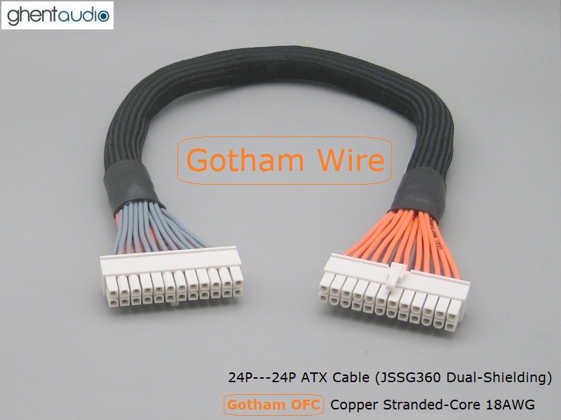 PC01) 24P---24P ATX 18AWG Cable (JSSG360)