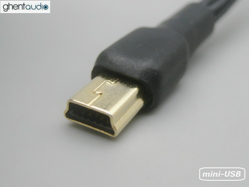 (U06) micro-USB to miniB-5P Silver-plated USB Cable