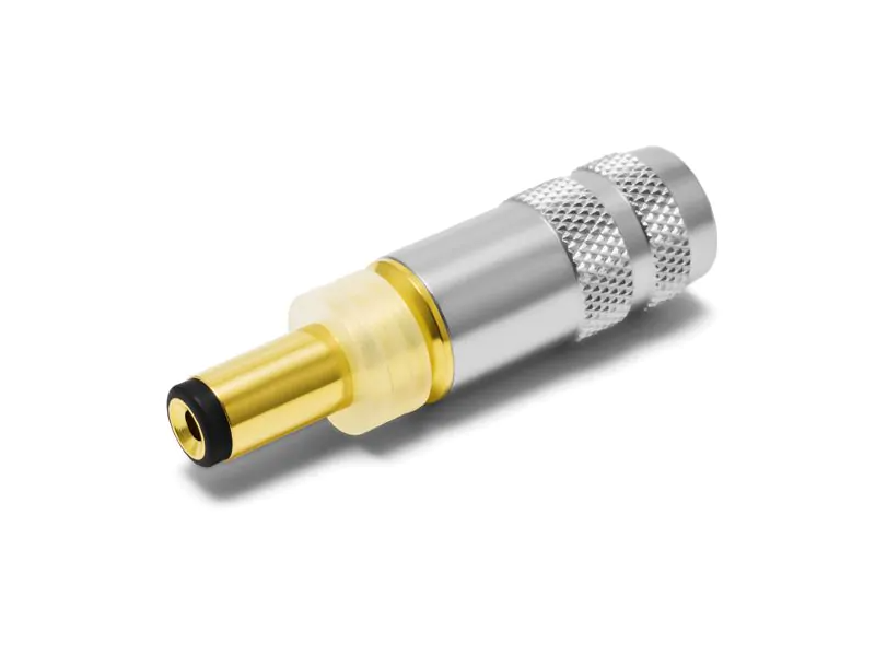 Oyaide DC-2.1G (5.5/2.1mm) Male Gold-plated Connector