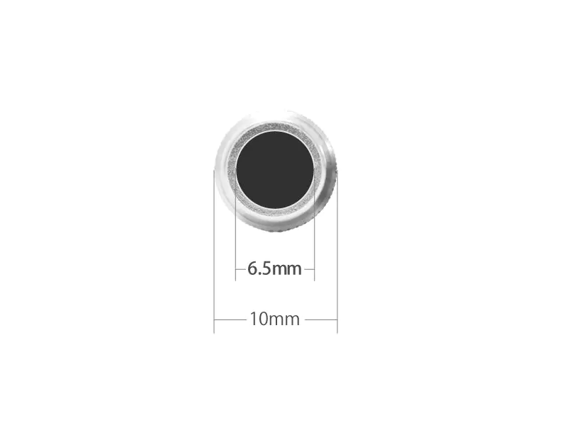 Oyaide DC-2.5GL (Right-angle) Male Gold-plated Connector