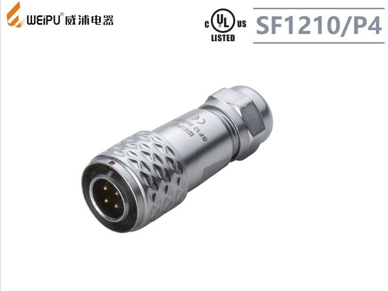 Weipu SF1210/P4 4-Pin Circular Connector