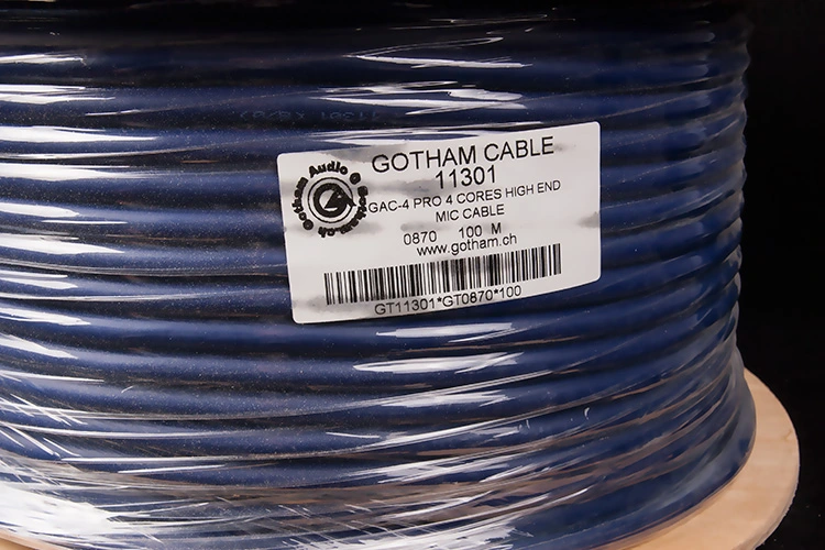 Gotham 11301 GAC-4/1 Ultra Pro Star Quad Cable (1ft/0.3m)
