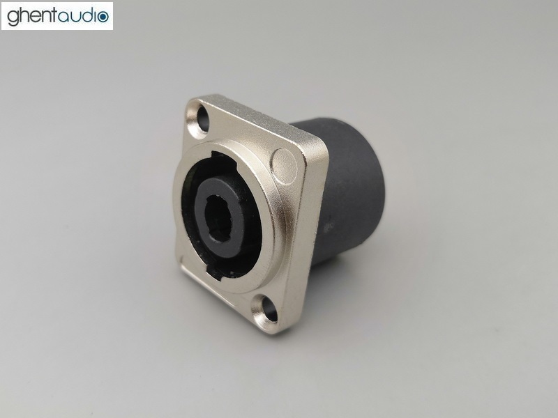 GP131 Gold-plated speakON 4-Pin Chassis connector
