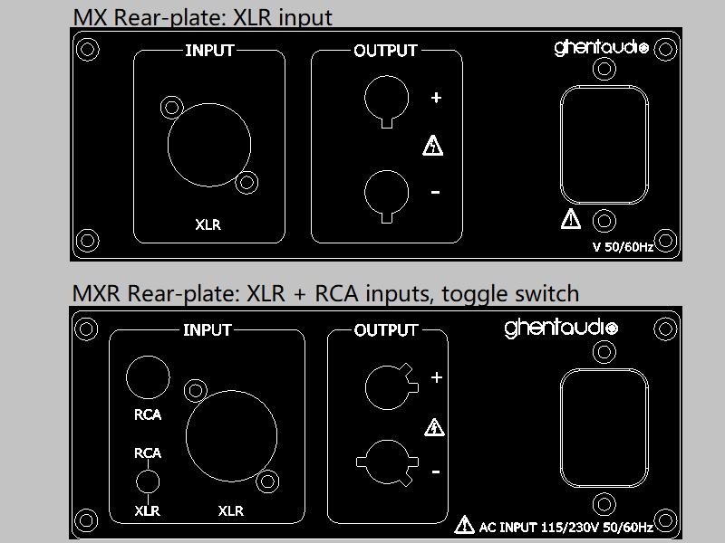 (A215-M2) DIY Stereo Case-kit for ICEpower 125ASX2(BTL mode)