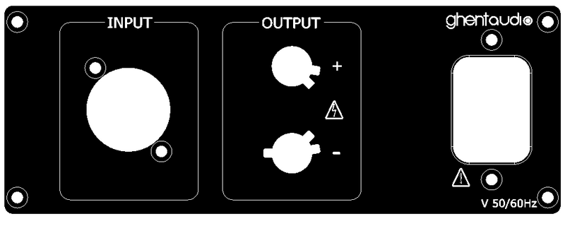 (AR1-BP1-X) Mono Rear-plate for A series