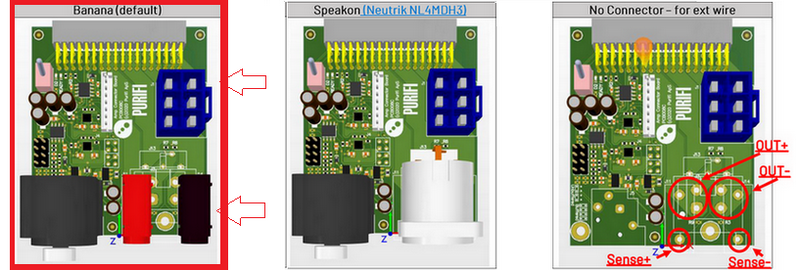 (BR1-EVAL2-1) Mono Rear-plate for B-series(Purifi)