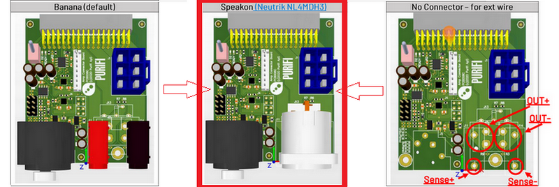 (BR1-EVAL2-2) Mono Rear-plate for B-series(Purifi)