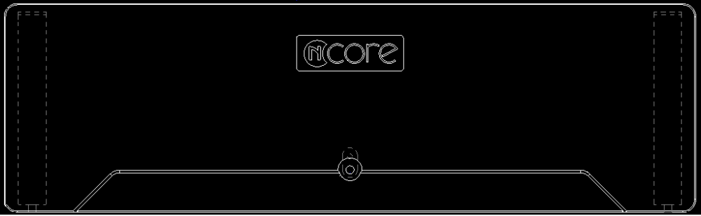 (CF-NCORE-1) Face-plate(NCORE) for C-series