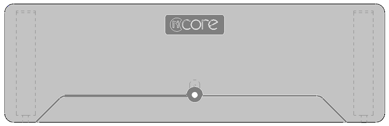 (CF-NCORE-1) Face-plate(NCORE) for C-series