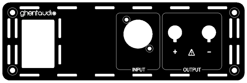 (BR2-BP1-1) Mono Rear-plate for B-series